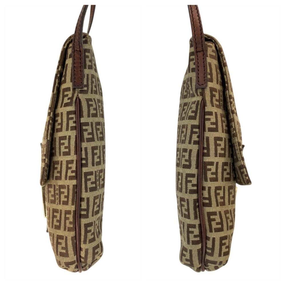 FENDI Brown Leather Shoulder Bag - Picture 8 of 10